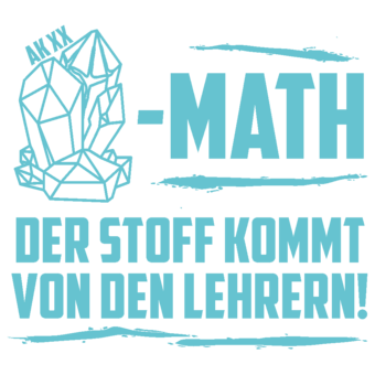 Abschlussmotiv M49 - Crystal-Math der Stoff kommt von den Lehrern!