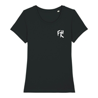 Damen T-Shirt Rundhals Bio+Fairwear (black)