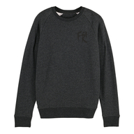 Herrenpulli Bio+Fairwear  (dark heather grey)