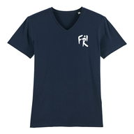 T-Shirt V-Ausschnitt Bio+Fairwear (navy)