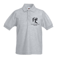 Kinder Polo-Shirt (graumeliert)