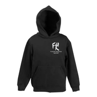 Kinder-Kapuzenpulli (schwarz)