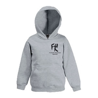 Kinder-Kapuzenpulli (graumeliert)