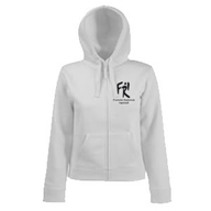 Damen-Kapuzenjacke (weiß)