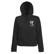 Damen-Kapuzenjacke (schwarz)