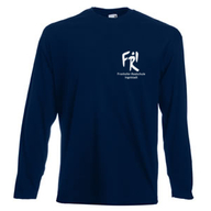 Herren Langarmshirt (dunkelblau)