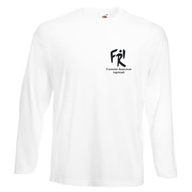 Herren Langarmshirt (weiß)