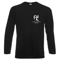 Herren Langarmshirt (schwarz)