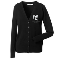 Damen Strickweste (schwarz)