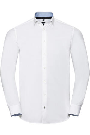 Men`s LS Tailored Contrast Ultimate Stretch Shirt