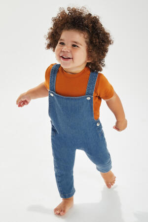 Baby Rocks Denim Dungarees