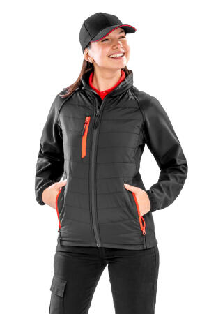 Black Compass Padded Softshell Jacket