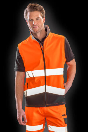 Printable Safety Softshell Gilet