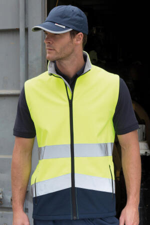 Printable Safety Softshell Gilet