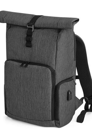 Q-Tech Charge Roll-Top Backpack