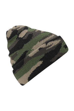 Camo Cuffed Beanie