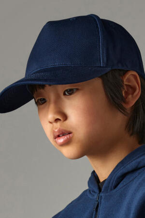 Junior Organic Cotton 5 Panel Cap