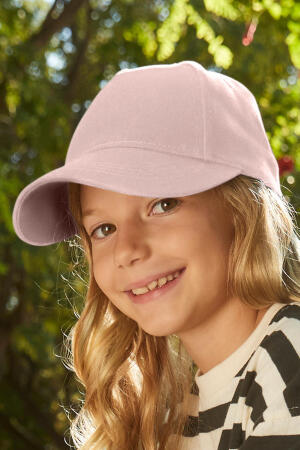 Junior Organic Cotton 5 Panel Cap