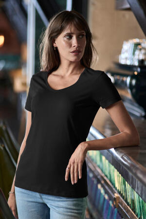 Women`s Luxury V-Neck Tee