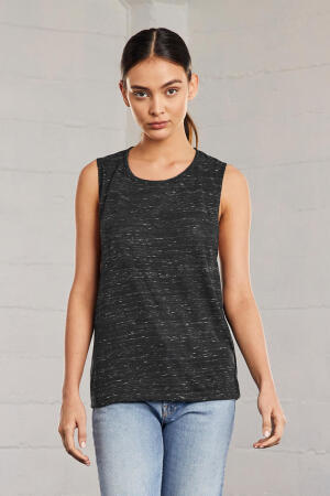 Flowy Scoop Muscle Tee