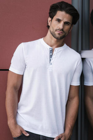 Men`s Henley HD T