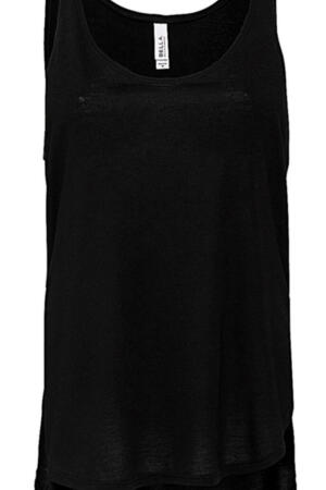 Women`s Flowy Side Slit Tank