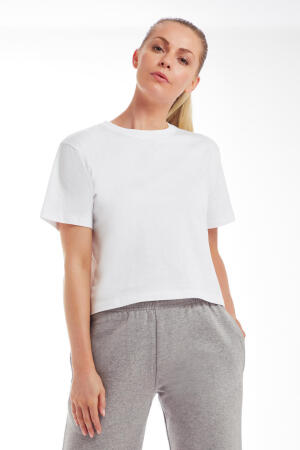 Women`s Cropped Heavy T