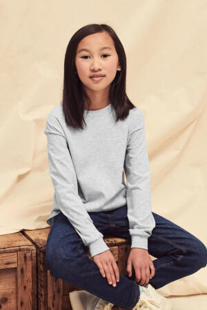 Kids Long Sleeve Valueweight T
