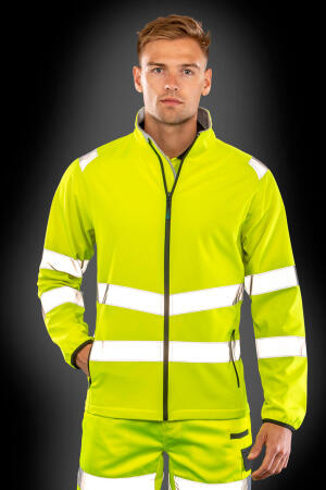 Recycled Printable Safety Softshell