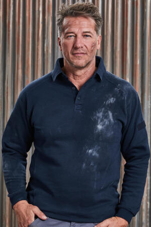 Workwear Polo-Sweatshirt