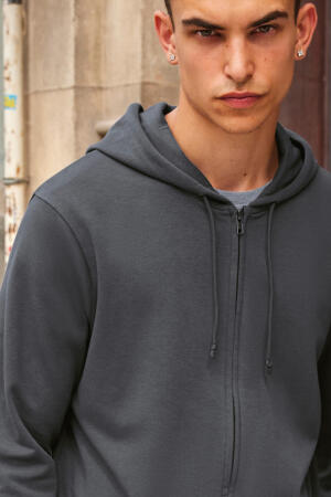 Organic Zipped Hooded