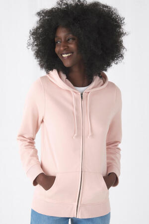 Organic Zipped Hooded /women