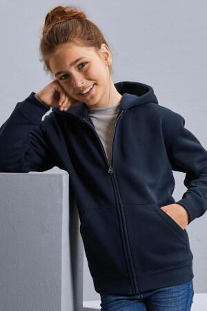 Kids` Authentic Zipped Hood Sweat