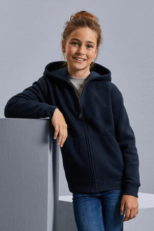 Kids` Authentic Zipped Hood Sweat