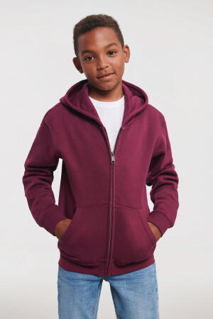 Kids` Authentic Zipped Hood Sweat