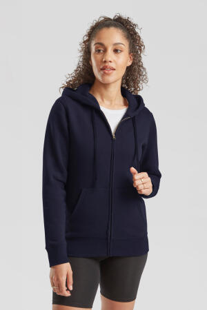 Lady-Fit Hooded Sweat Jacket