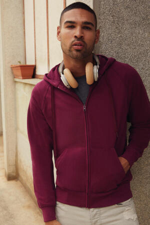 Lightweight Hooded Sweat Jacket