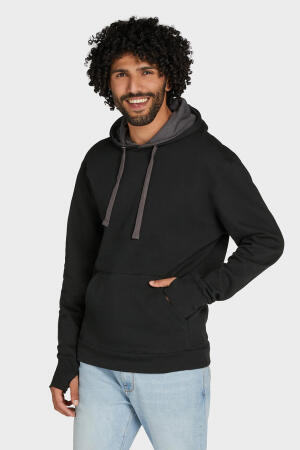 Contrast Hoodie