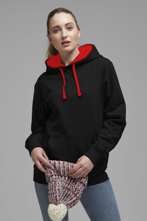 Contrast Hoodie