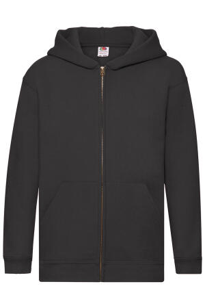 Kids Zip Through Hooded Sweat