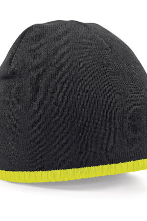 Two-Tone Beanie Knitted Hat