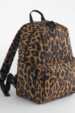 Leopard Print Mini Backpack