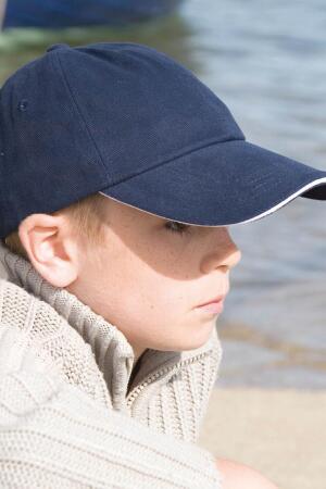 Kids Brushed Cotton Cap