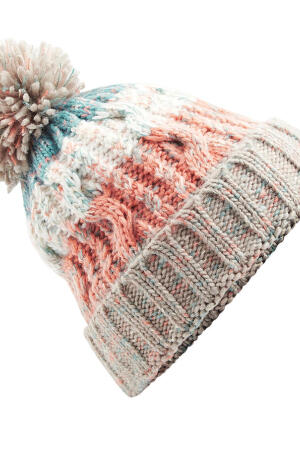Corkscrew Pom Pom Beanie