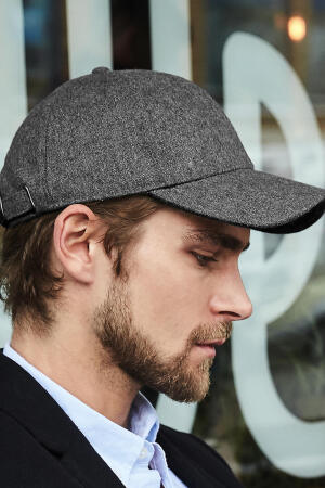 Melton Wool 6 Panel Cap