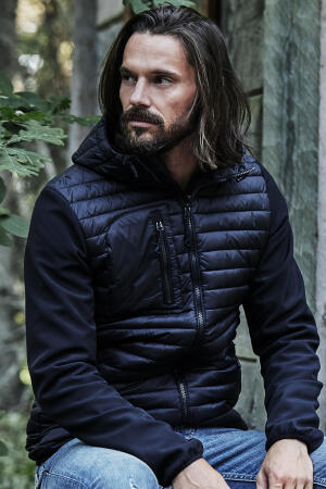 Hooded Crossover Jacket
