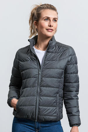 Ladies` Hooded Nano Jacket