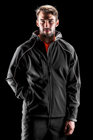 Ice Fell Hooded Softshell Jacket