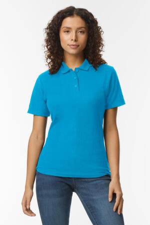 Softstyle® Ladies Double Pique Polo