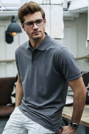 Mens Stretch Deluxe Polo
